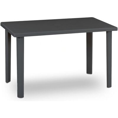 BICA Tavolo Marshall Esterno Grafite Lucido 120x70x72 Cm Resistente BICA Tavolo Marshall Esterno Grafite Lucido 120x70x72 Cm Resistente
