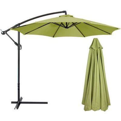 ABYSSE Ombrellone Da Esterno Impermeabile, 270 Cm, Resistente Ai Raggi Uv, Compatibile Con 8 Stecche, Telo Protettivo Grigio-verde Per Patio ABYSSE Ombrellone Da Esterno Impermeabile, 270 Cm, Resistente Ai Raggi Uv, Compatibile Con 8 Stecche, Telo Protettivo Grigio-verde Per Patio