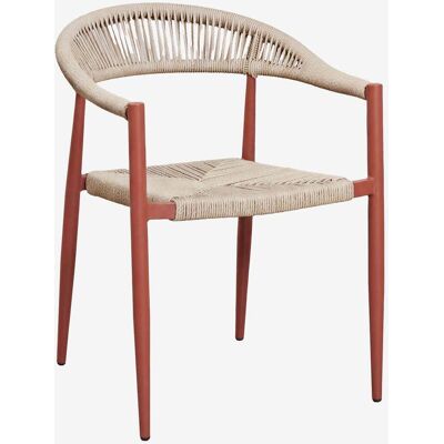 SKLUM Set Di 2 Sedie Da Giardino Impilabili Con Braccioli In Alluminio E Rattan Sintetico Amatria SKLUM Set Di 2 Sedie Da Giardino Impilabili Con Braccioli In Alluminio E Rattan Sintetico Amatria