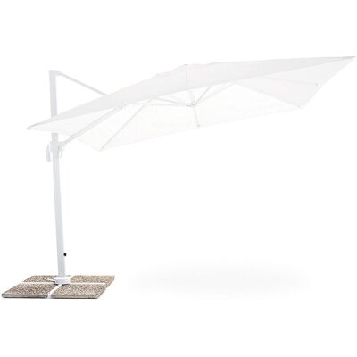 GARDEN Ombrellone Salmar Senso 3x4 M Bianco GARDEN Ombrellone Salmar Senso 3x4 M Bianco