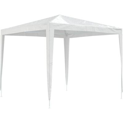 vidaXL Set di Arredamento da Giardino Tenda da Festa 2.5x2.5 m Bianco - Arredamento da Giardino vidaXL Set di Arredamento da Giardino Tenda da Festa 2.5x2.5 m Bianco - Arredamento da Giardino