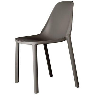 SCAB DESIGN Sedia Più In Tecnopolimento Antracitecm 53 X 54 X 82h SCAB DESIGN Sedia Più In Tecnopolimento Antracitecm 53 X 54 X 82h