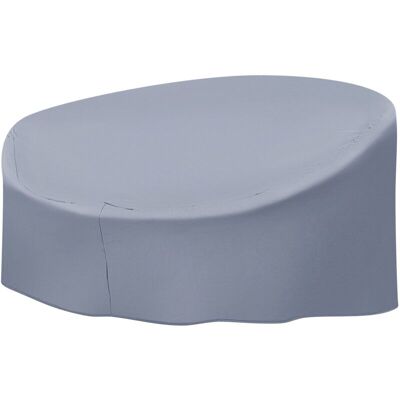 Beliani Copertura per Mobili da Giardino Grigia Tessuto PVC 165 x 140 x 75 cm - Copertura per giardino Beliani Copertura per Mobili da Giardino Grigia Tessuto PVC 165 x 140 x 75 cm - Copertura per giardino