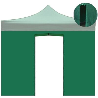 Evergreen Modello Standard - Copertura laterale per gazebo da giardino 3x3 - Verde scuro Evergreen Modello Standard - Copertura laterale per gazebo da giardino 3x3 - Verde scuro