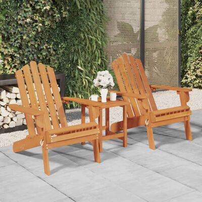 Maisonchic - Sedie da giardino in acacia - 2 pezzi Adirondack - Arredo esterno resistente Maisonchic - Sedie da giardino in acacia - 2 pezzi Adirondack - Arredo esterno resistente