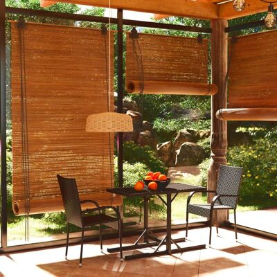 VIDAXL Set Mobili Da Pranzo Per Giardino 3 Pz Nero - VIDAXL Set Mobili Da Pranzo Per Giardino 3 Pz Nero -
