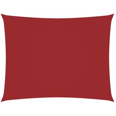 vidaXL Telo ombreggiante resistente all'acqua e UV - 5x6 m - Rosso - Protezione solare esterna vidaXL Telo ombreggiante resistente all'acqua e UV - 5x6 m - Rosso - Protezione solare esterna