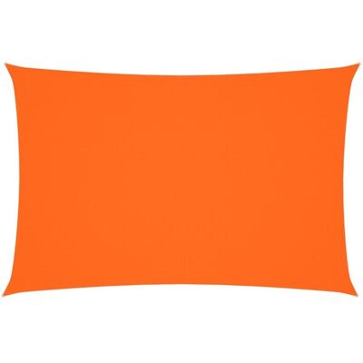vidaXL Tenda Parasole Rettangolare Arancione - 2x4m vidaXL Tenda Parasole Rettangolare Arancione - 2x4m