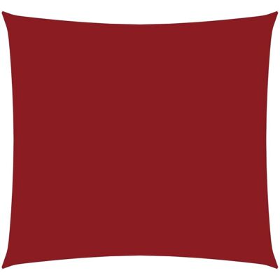 vidaXL Tenda a vela rossa quadrata 3,6x3,6 m - Tenda a vela vidaXL Tenda a vela rossa quadrata 3,6x3,6 m - Tenda a vela