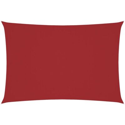 vidaXL Tenda vela rettangolare 3x6 m Rosso - Parasoleil vidaXL Tenda vela rettangolare 3x6 m Rosso - Parasoleil