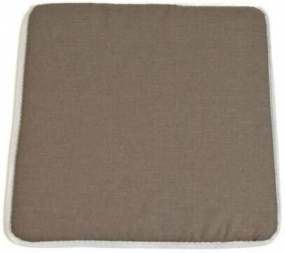 FABOTEX Cuscino sedia action tortora imbottito 38x38xh2 cm casa giardino - Tan - Tan