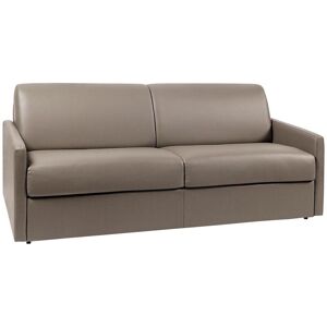 Unique Divano Letto 4 Posti A Ribalta In Similpelle Tortora - Larghezza Materasso 160 Cm Memory Foam - Spessore Da 22 Cm - Calife Unique Divano Letto 4 Posti A Ribalta In Similpelle Tortora - Larghezza Materasso 160 Cm Memory Foam - Spessore Da 22 Cm - Calife