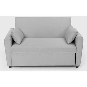MODUS SOFÀ Divano Letto 2 Posti Estraibile Design Moderno In Tessuto Porto Rico - Grigio MODUS SOFÀ Divano Letto 2 Posti Estraibile Design Moderno In Tessuto Porto Rico - Grigio