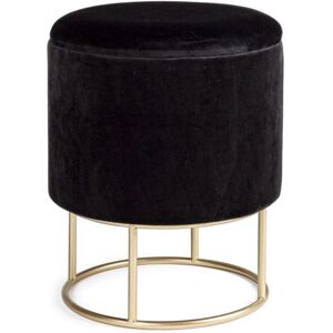 Pouf con contenitore in velluto Polina - Pouf Pouf con contenitore in velluto Polina - Pouf