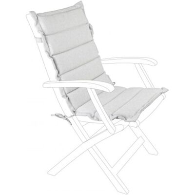 BIZZOTTO Cuscino Trapuntato Idrorepellente Per Esterno E Giardino Con Schienale Medio E Molla Elastica -singolo / Beige BIZZOTTO Cuscino Trapuntato Idrorepellente Per Esterno E Giardino Con Schienale Medio E Molla Elastica -singolo / Beige