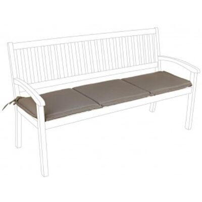 Cuscino Poly180 Choco Bizzotto per panca 3 posti Cuscino Poly180 Choco Bizzotto per panca 3 posti