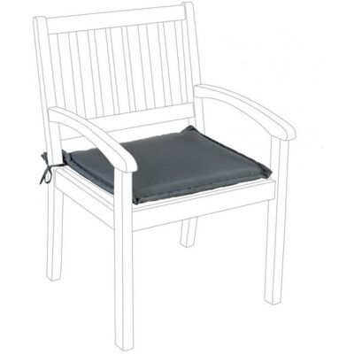 BIZZOTTO Cuscino Da Esterno Per Poltroncina In Polyestere 180 Gr -antracite BIZZOTTO Cuscino Da Esterno Per Poltroncina In Polyestere 180 Gr -antracite