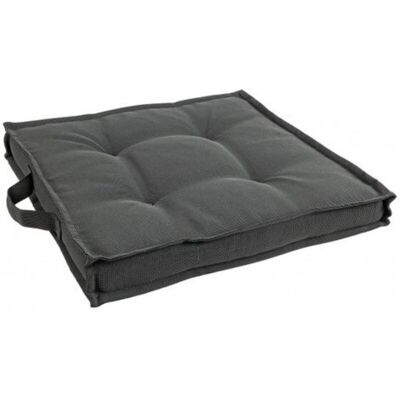 BIZZOTTO Cuscino Pallet Quadrato Carbon Cm 40x40x4 BIZZOTTO Cuscino Pallet Quadrato Carbon Cm 40x40x4