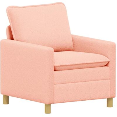 VIDAXL Divano Rosa 76 X 81 X 87,5 Cm Tessuto VIDAXL Divano Rosa 76 X 81 X 87,5 Cm Tessuto