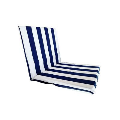 MARCA Cuscino Garden Schien Basso 85x45cm Riga Blu 2 Pz MARCA Cuscino Garden Schien Basso 85x45cm Riga Blu 2 Pz