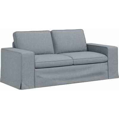VIDAXL Divano Grigio Chiaro 182 X 80 X 82 Cm Tessuto VIDAXL Divano Grigio Chiaro 182 X 80 X 82 Cm Tessuto