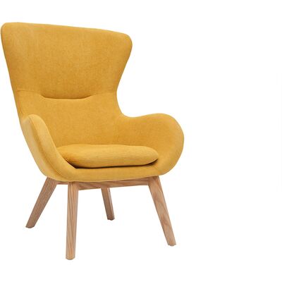 Poltrona Eskua di Miliboo - Design scandinavo vellutato - Comfort rilassante Poltrona Eskua di Miliboo - Design scandinavo vellutato - Comfort rilassante