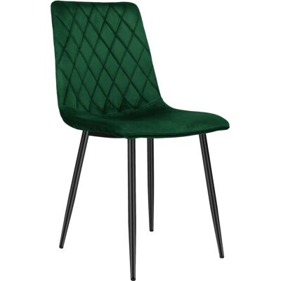 OEM Poltrona Imbottita Dexter, Velluto Verde Scuro OEM Poltrona Imbottita Dexter, Velluto Verde Scuro