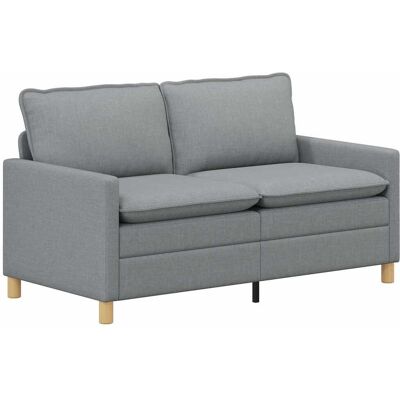 VIDAXL Divano Grigio Chiaro 156 X 81 X 87,5 Cm Tessuto VIDAXL Divano Grigio Chiaro 156 X 81 X 87,5 Cm Tessuto