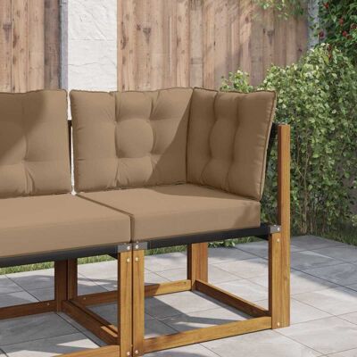 VIDAXL Cuscino Per Divano Da Esterno 3 Pcs Talpa Poliestere VIDAXL Cuscino Per Divano Da Esterno 3 Pcs Talpa Poliestere