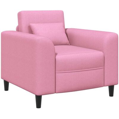VIDAXL Poltrona Rosa Tessuto VIDAXL Poltrona Rosa Tessuto