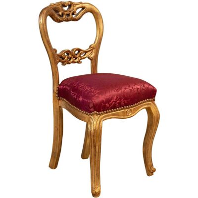 BISCOTTINI Sedia Soggiorno Oro Luigi Xvi 90x45x42 Cm Sedia In Legno Stile Francese Poltroncina Camera Da Letto Poltrona Imbottita Barocco BISCOTTINI Sedia Soggiorno Oro Luigi Xvi 90x45x42 Cm Sedia In Legno Stile Francese Poltroncina Camera Da Letto Poltrona Imbottita Barocco