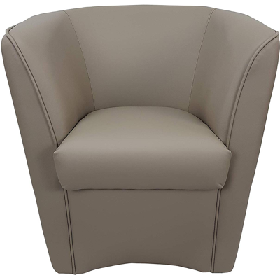 LIBEROSHOPPING - Valentina - Ecopelle - Tortora - Armchair LIBEROSHOPPING - Valentina - Ecopelle - Tortora - Armchair