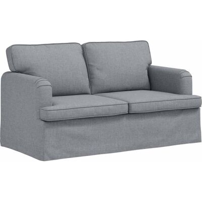 VIDAXL Divano Grigio Chiaro 144 X 80 X 85 Cm Tessuto VIDAXL Divano Grigio Chiaro 144 X 80 X 85 Cm Tessuto
