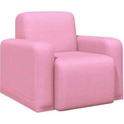 VIDAXL Poltrona Rosa Tessuto VIDAXL Poltrona Rosa Tessuto