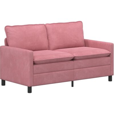 VIDAXL Divano Rosa 156 X 81 X 87,5 Cm Velluto VIDAXL Divano Rosa 156 X 81 X 87,5 Cm Velluto