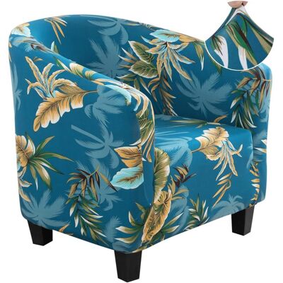 Zone Fodera Per Poltrona Convertibile Monoposto, Fodera Elasticizzata Per Poltrona Chesterfield, Fodera Lavabile Per Poltrona Club, Fodera Per Poltrona Facile Da Installare E Lavabile, Foglie Blu Zone Fodera Per Poltrona Convertibile Monoposto, Fodera Elasticizzata Per Poltrona Chesterfield, Fodera Lavabile Per Poltrona Club, Fodera Per Poltrona Facile Da Installare E Lavabile, Foglie Blu