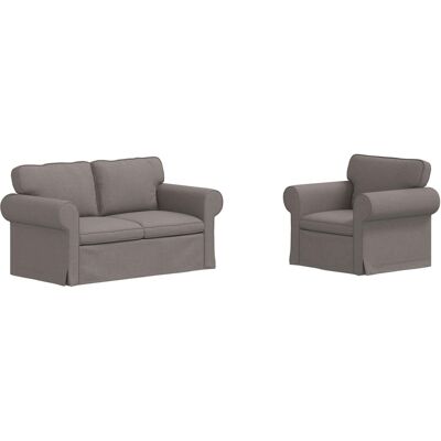 VIDAXL Set Di Divani 2 Pcs Talpa 155 X 82 X 80 Cm Tessuto VIDAXL Set Di Divani 2 Pcs Talpa 155 X 82 X 80 Cm Tessuto