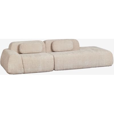 SKLUM Divano Modulare Angolare A 2 Pezzi Con Chaise Longue Destra In Ciniglia Confezionato Sottovuoto Merida SKLUM Divano Modulare Angolare A 2 Pezzi Con Chaise Longue Destra In Ciniglia Confezionato Sottovuoto Merida