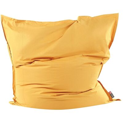 Beliani Grande Puf Giallo in Nylon - Pouf Beliani Grande Puf Giallo in Nylon - Pouf