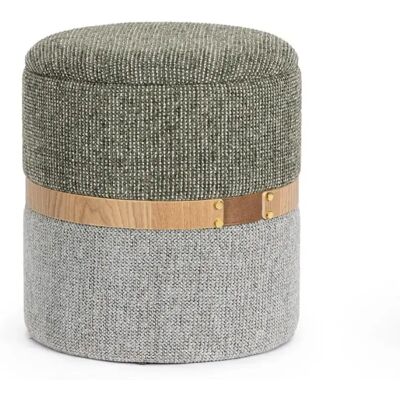 BIZZOTTO Pouf Contenitore Tanya Fog S Ø36x38 H BIZZOTTO Pouf Contenitore Tanya Fog S Ø36x38 H