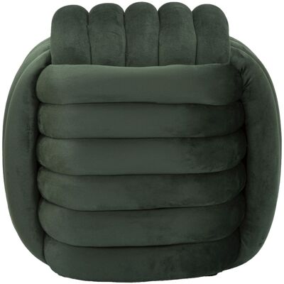 KENDRA HOME Puff Softy In Velluto Verde Bottiglia 45x45x45 Cm KENDRA HOME Puff Softy In Velluto Verde Bottiglia 45x45x45 Cm