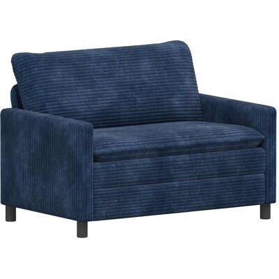VIDAXL Divano Blu Navy 126 X 81 X 87,5 Cm Poliestere VIDAXL Divano Blu Navy 126 X 81 X 87,5 Cm Poliestere