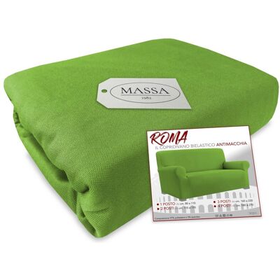 TEX FAMILY - Roma - verde - 4 posti - Sofa cover TEX FAMILY - Roma - verde - 4 posti - Sofa cover