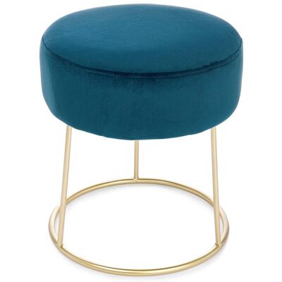 Pouf in Velluto Clarissa BIZZOTTO - Altezza 40cm, Diametro 35cm - Arredo Moderno Pouf in Velluto Clarissa BIZZOTTO - Altezza 40cm, Diametro 35cm - Arredo Moderno