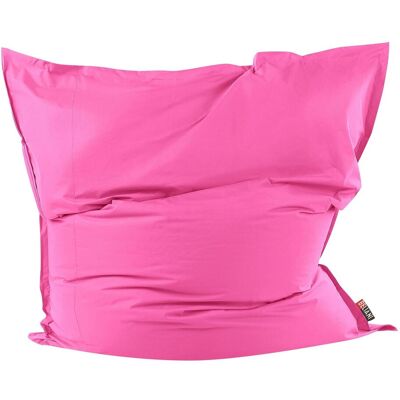 Beliani Grande Sacco a Fagiolo Rosa in Nylon - Pouf Beliani Grande Sacco a Fagiolo Rosa in Nylon - Pouf