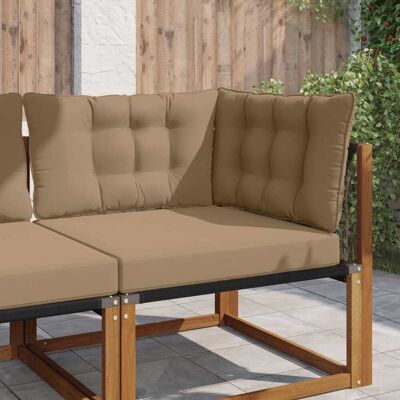 VIDAXL Cuscino Per Divano Da Esterno 3 Pcs Talpa Poliestere VIDAXL Cuscino Per Divano Da Esterno 3 Pcs Talpa Poliestere