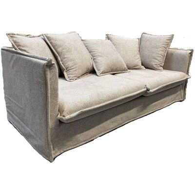ATMOSPHERA Divano Odile A 3 Posti Beige - Créateur D'Intérieur ATMOSPHERA Divano Odile A 3 Posti Beige - Créateur D'Intérieur