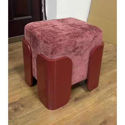 ATMOSPHERA Pouf Mizar Rettangolare 36x38 Cm Rosso - Créateur D'Intérieur ATMOSPHERA Pouf Mizar Rettangolare 36x38 Cm Rosso - Créateur D'Intérieur