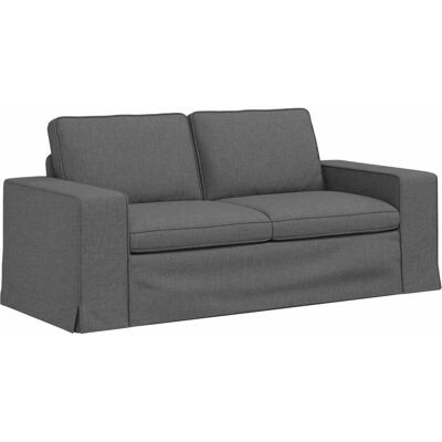 VIDAXL Divano Grigio Scuro 182 X 80 X 82 Cm Tessuto VIDAXL Divano Grigio Scuro 182 X 80 X 82 Cm Tessuto