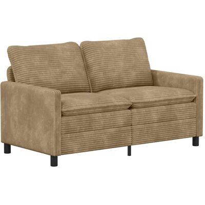 VIDAXL Divano Tortora 156 X 81 X 87,5 Cm Poliestere VIDAXL Divano Tortora 156 X 81 X 87,5 Cm Poliestere
